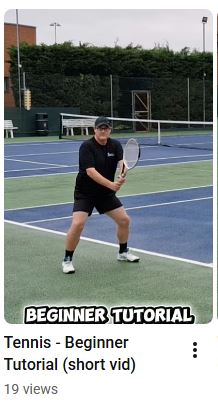 Beginner / new to tennis tutorial (Short vid)